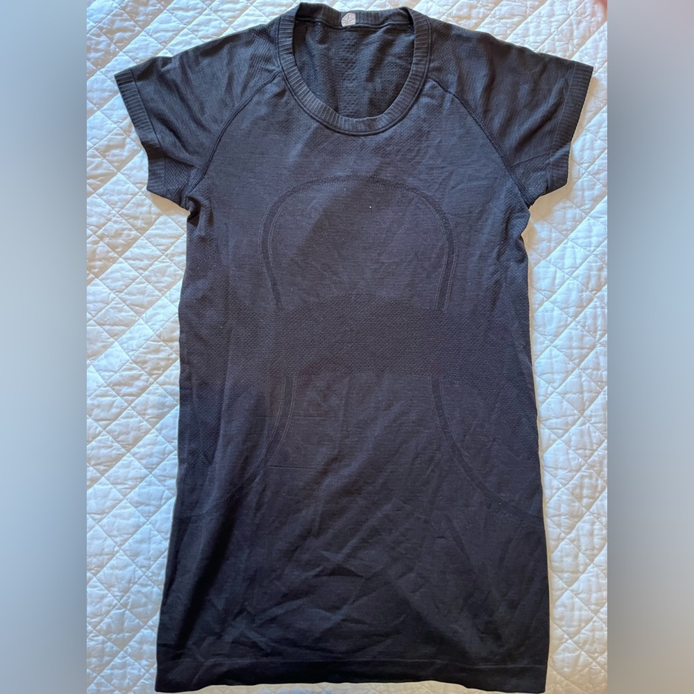 Lululemon Black Swiftly Tech Crew